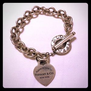 Return to Tiffany heart tag toggle bracelet
